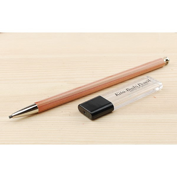 Kitaboshi 2mm Woody Mechanical Pencil Lead Holder Set