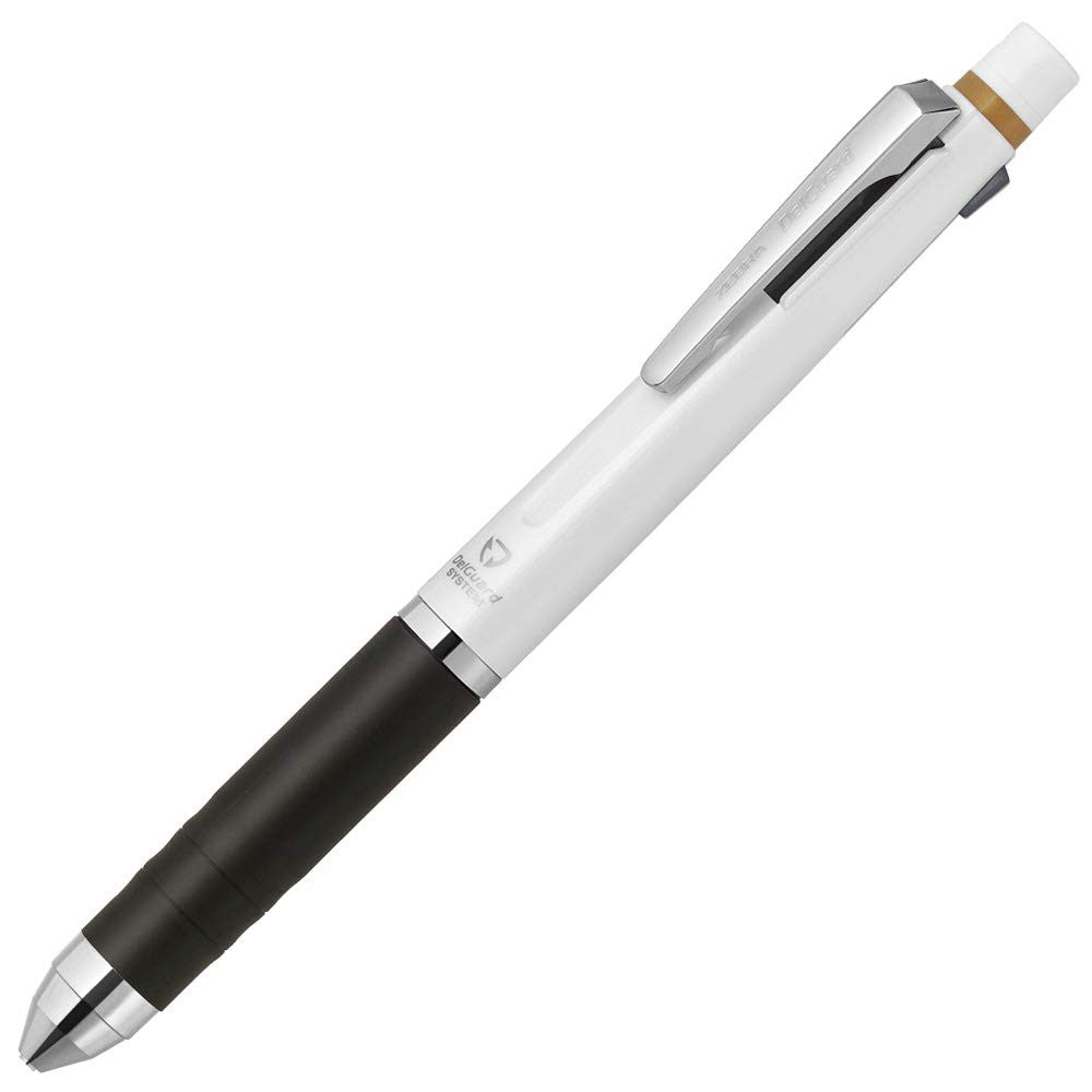 Zebra DelGuard (0.5mm) +2 ink Color (0.7 mm) - Emulsion Ink Multi Pen Mechanical Pencil+2C