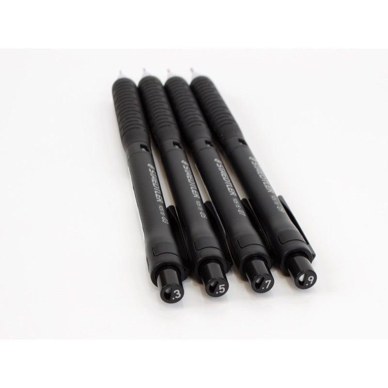 Staedtler 925-15 Drafting Mechanical Pencil Plastic Body Light Weight (0.3, 0.5, 0.7, 0.9)