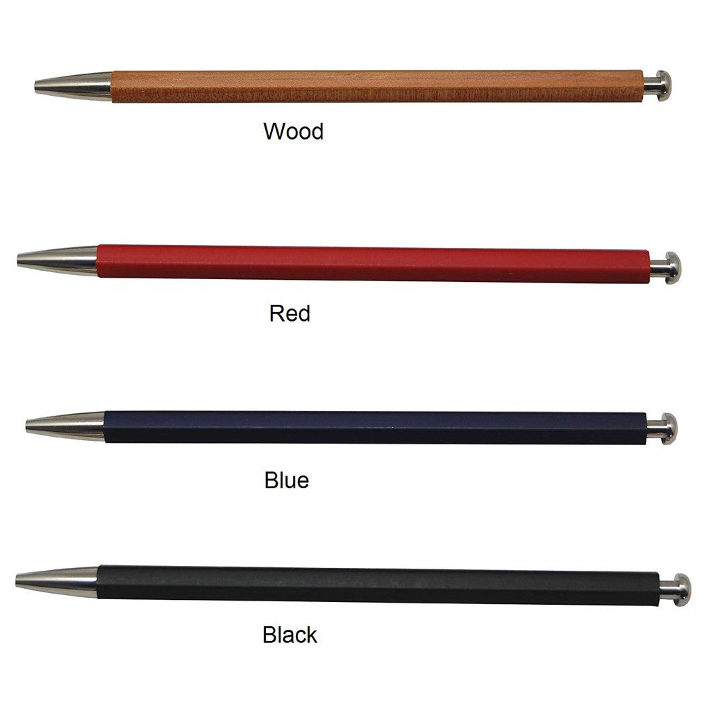 Kitaboshi 2mm Woody Mechanical Pencil Lead Holder Set