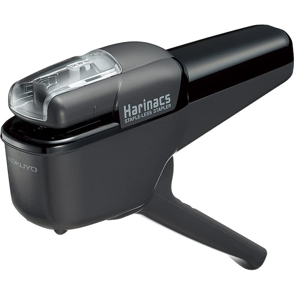 Kokuyo Harinacs Staplerless Stapler Gun-Type Paper Press 10 Sheets SLN-MSH110D SLN-MSH110G SLN-MSH110LB SLN-MSH110W