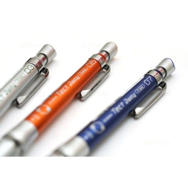 Zebra Metal Grip Tect 2way 0.5mm (Shake+Press) Dual Function Drafting Mechanical Pencil