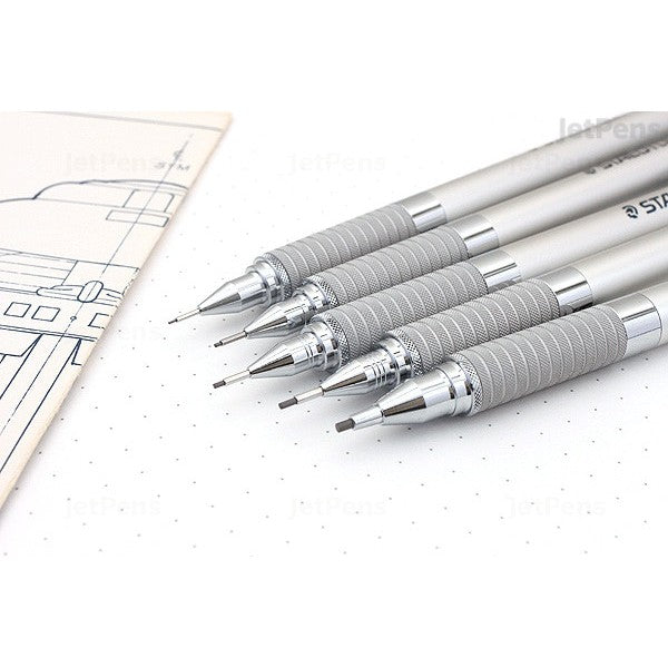 Staedtler 925-25 Drafting Mechanical Pencil Metal Body (0.3mm, 0.5mm, 0.7mm, 0.9mm,1.3mm, 2.0mm)