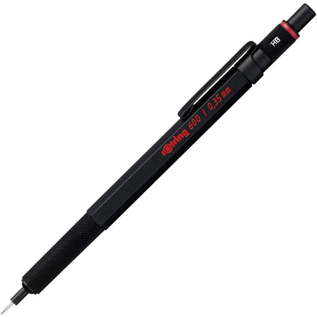 rOtring 600 Full Metal Drafting Pencil (0.3, 0.5, 0.7, 2.0 mm) Ballpoint Pen (1.0 mm) rotring