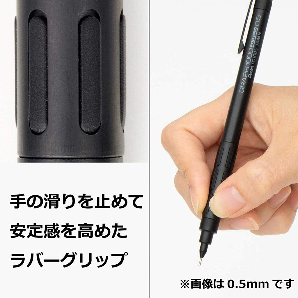 Pentel Graph 1000 for Pro Drafting Pencil (0.3mm, 0.4mm, 0.5mm, 0.7mm, 0.9mm)