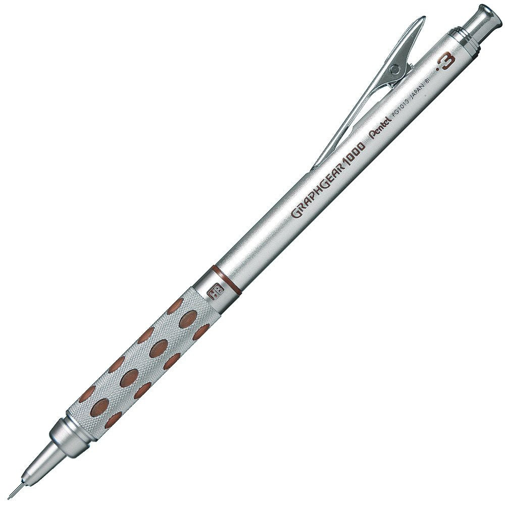 Japan Version Pentel Graph Gear 1000 Drafting Mech Pencil PG1015 0.3 0.4 0.5 0.7 0.9mm Graphgear 1000