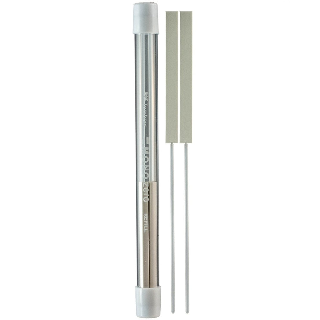 Refill - Rectangle Tombow Mono Zero Elastomer Eraser Refill -Rectangle- Pack of 2