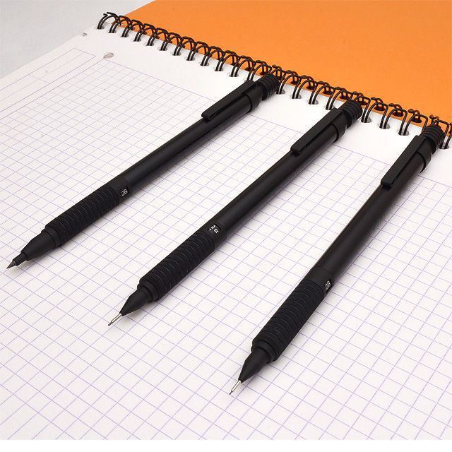 Staedtler All Black 925 Drafting Mechanical Pencil Metal Body(0.3, 0.5, 2.0)