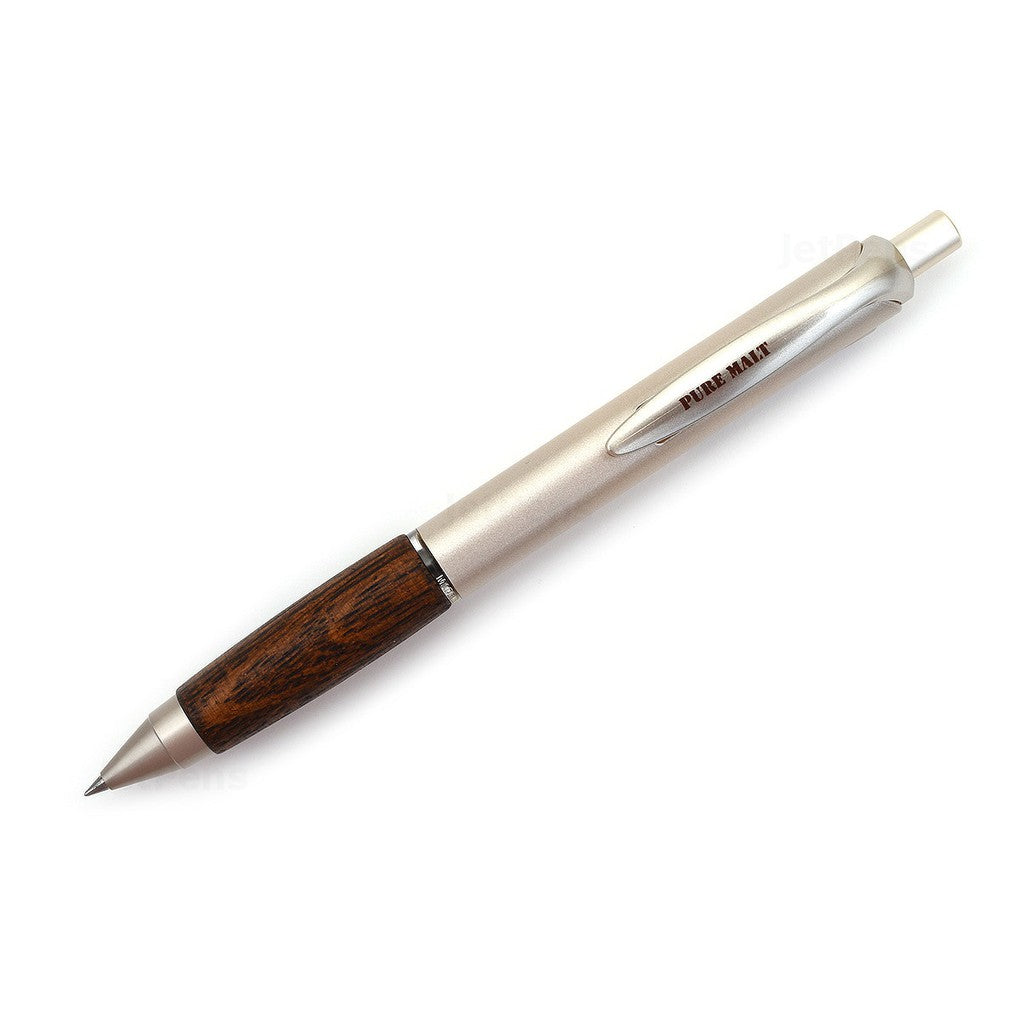 Uni Pure Malt Glossy Gel Pen - 0.5 mm - Dark / Light Brown Wood Grip Uni-ball