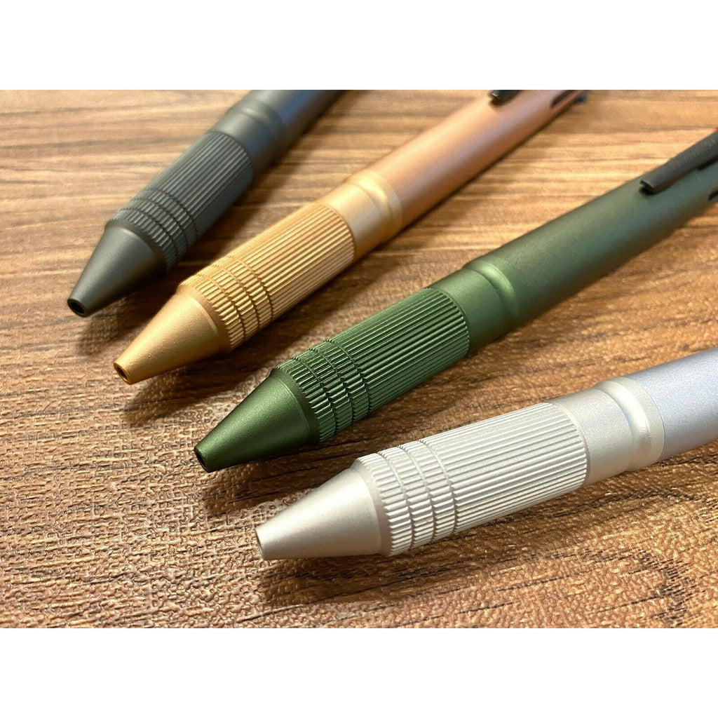 Jetstream 4+1 Metal Edition - Mitsubishi Uni 4 Color (0.5mm) & Mechanical Pencil (0.5mm)