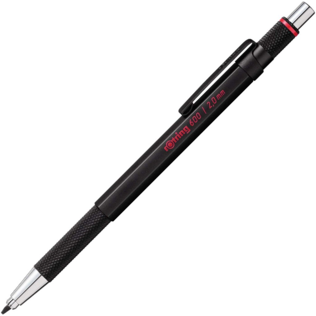 rOtring 600 Full Metal Drafting Pencil (0.3, 0.5, 0.7, 2.0 mm) Ballpoint Pen (1.0 mm) rotring