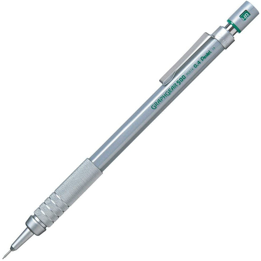 Japan Version Pentel Graph Gear 500 Drafting Mech Pencil 0.3 0.4 0.5 0.7 0.9mm PG513 PG514 PG515 PG517 PG519