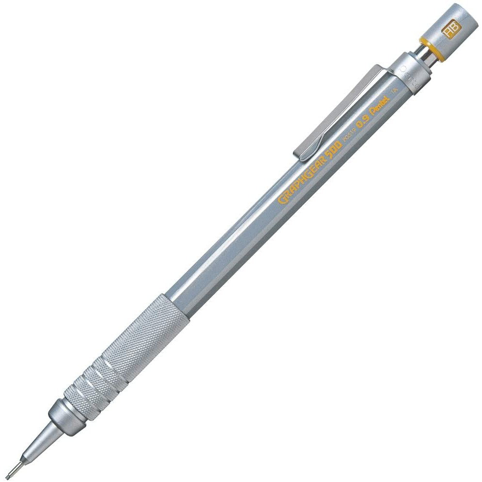 Japan Version Pentel Graph Gear 500 Drafting Mech Pencil 0.3 0.4 0.5 0.7 0.9mm PG513 PG514 PG515 PG517 PG519