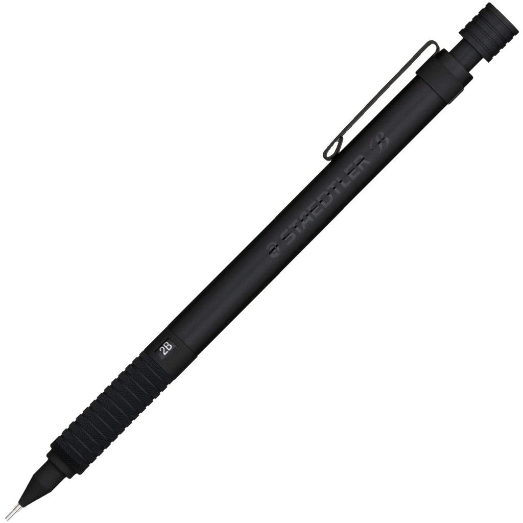 Staedtler All Black 925 Drafting Mechanical Pencil Metal Body(0.3, 0.5, 2.0)