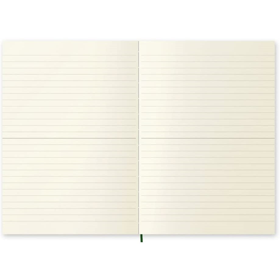 Midori MD Notebook Minimalist Diary- A5 A6- Grid, Lined, Blank, Grid, Frame
