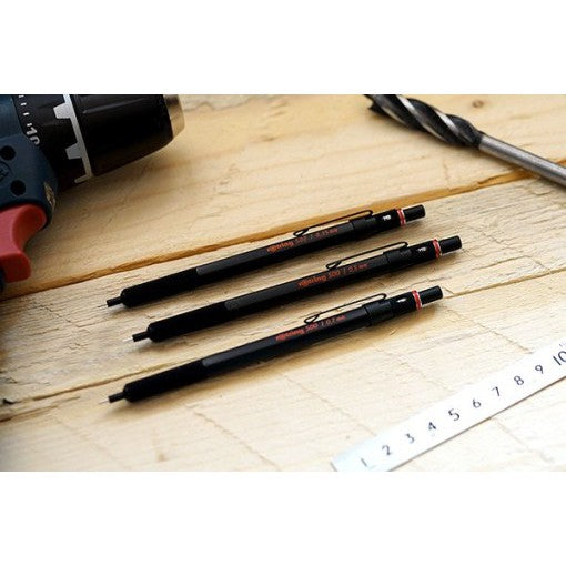 Rotring 500 Drafting Mechanical Pencil Black Body (0.35mm, 0.5mm, 0.7mm) rotring