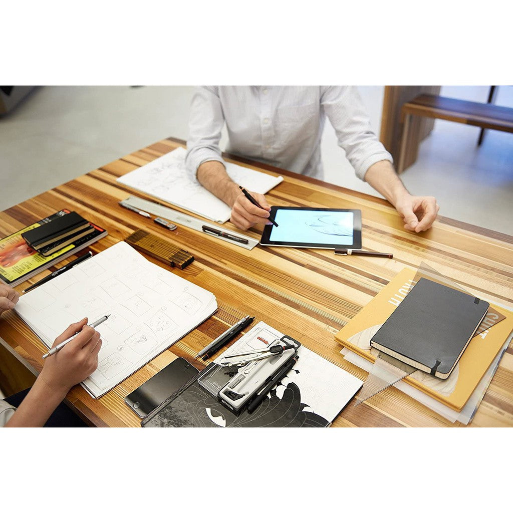 rOtring 800+ Mechanical Pencil + Stylus (Mech Pencil 0.5mm, 0.7mm) Ipad Iphone Android Tab rotring