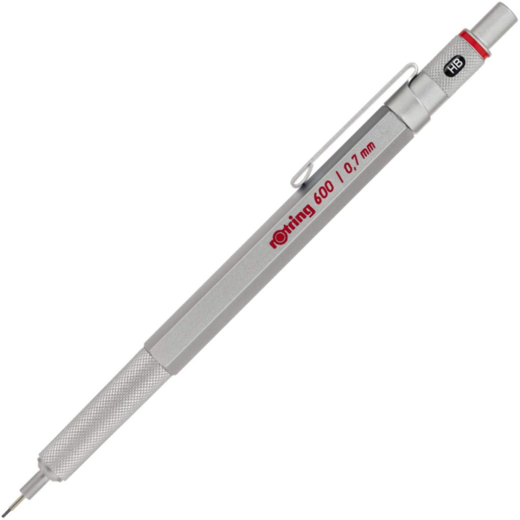 rOtring 600 Full Metal Drafting Pencil (0.3, 0.5, 0.7, 2.0 mm) Ballpoint Pen (1.0 mm) rotring