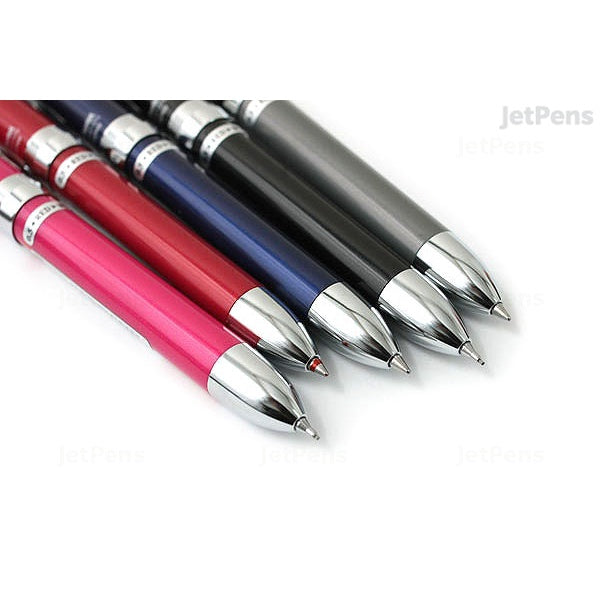 Pentel Vicuna EX - 2 Color (Black/Red) 0.7 mm Ballpoint Multi Pen + 0.5mm Pencil