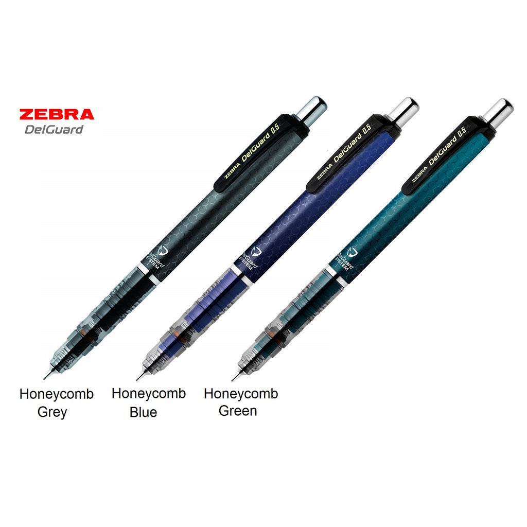 Zebra DelGuard Honeycomb Edition Anti-break Core Mechanical Pencil (0.5mm)