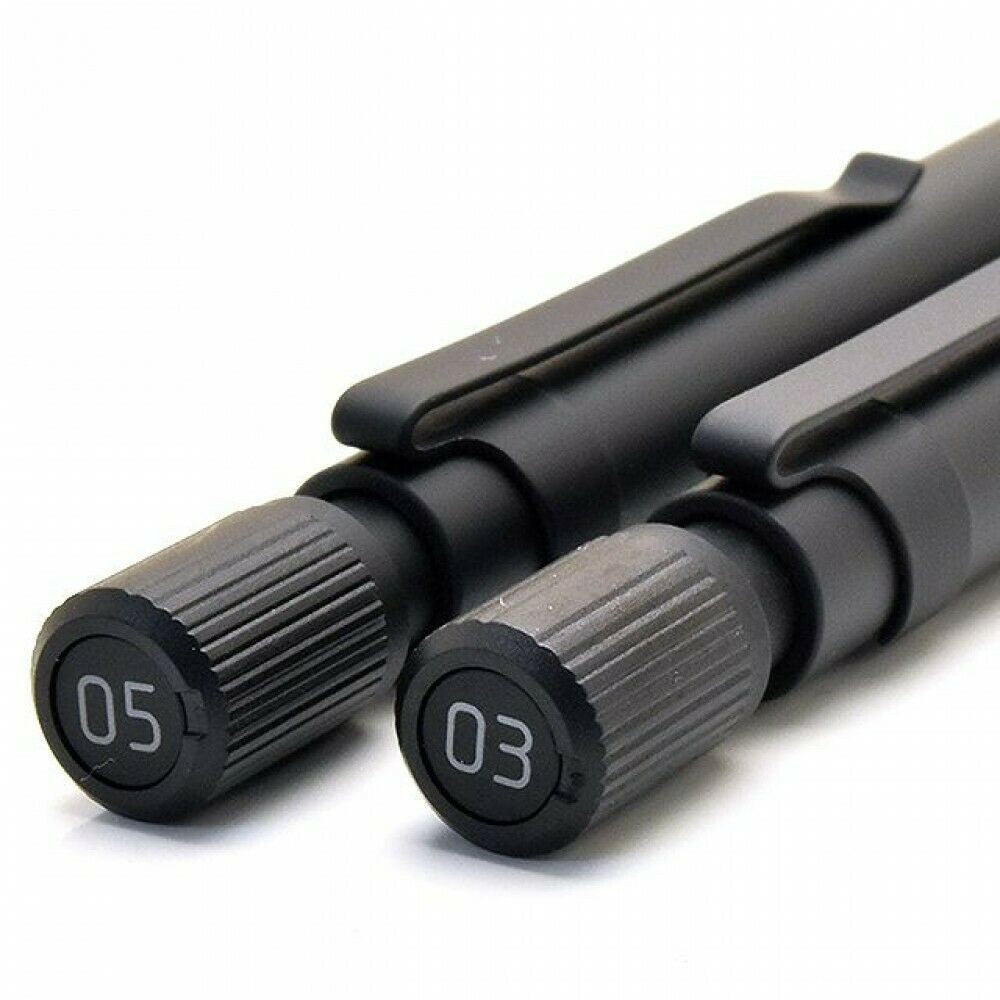 Special Edition Platinum Pro-Use 171 Matte Black Drafting Pencil Metal Grip Professional Mechanical Pencil (0.5mm)