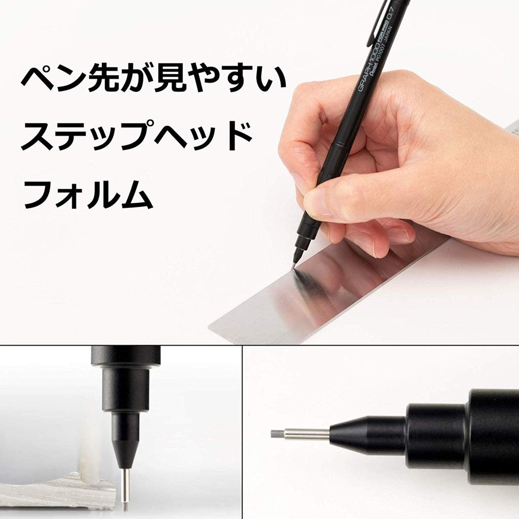 Pentel Graph 1000 for Pro Drafting Pencil (0.3mm, 0.4mm, 0.5mm, 0.7mm, 0.9mm)