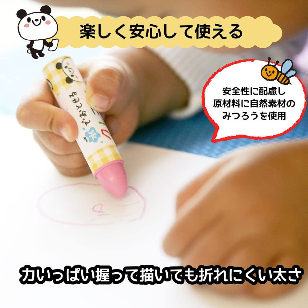 Sakura Food Grade Non Toxic Baby Water Soluble Pastel Crayons - Washable Toddler Children Kids Crayon