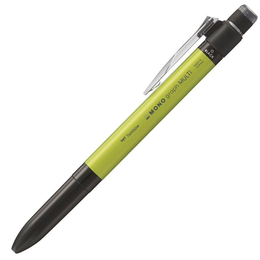 Tombow Mono Graph Multi -2 Color Pen + Mechanical Pencil + Twist Eraser