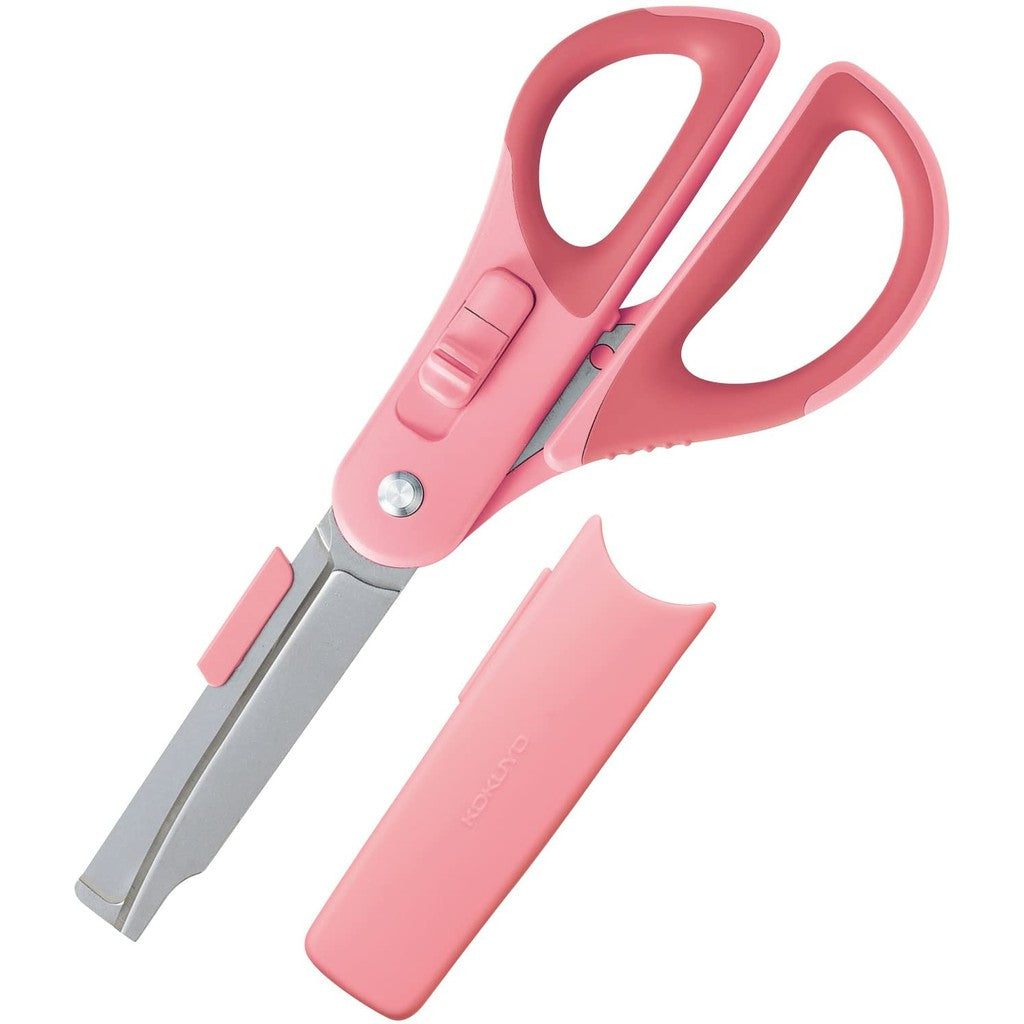 Kokuyo 2Way Scissors & Cutter Hako-ake Glueless HASA-P410 2-way 2 way