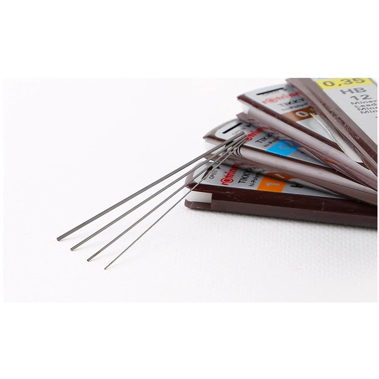 Rotring Tikky Hi-Polymer Pencil Lead (0.3 0.35 0.5 0.7 0.9 1.0 2.0 mm 2H H HB B 2B)