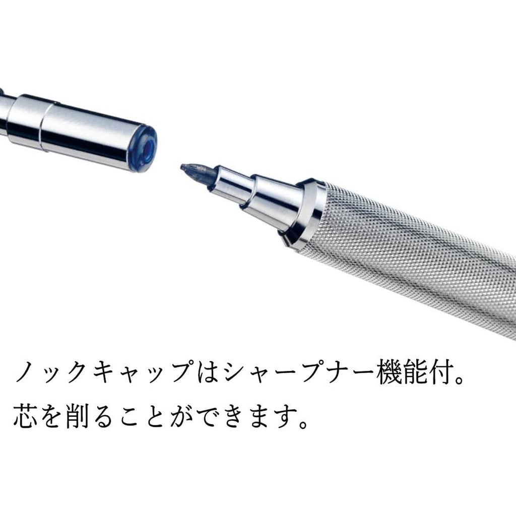 rOtring Rapid Pro Full Metal Drafting Pencil (0.5, 0.7, 2.0 mm) Ballpoint Pen (1.0mm) Black/Silver RapidPro rotring