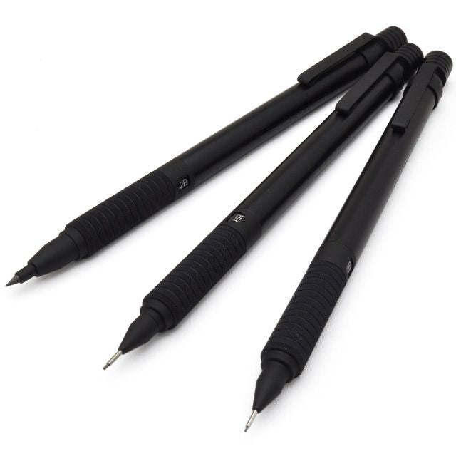 Staedtler All Black 925 Drafting Mechanical Pencil Metal Body(0.3, 0.5, 2.0)