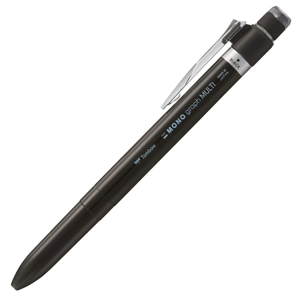 Tombow Mono Graph Multi -2 Color Pen + Mechanical Pencil + Twist Eraser