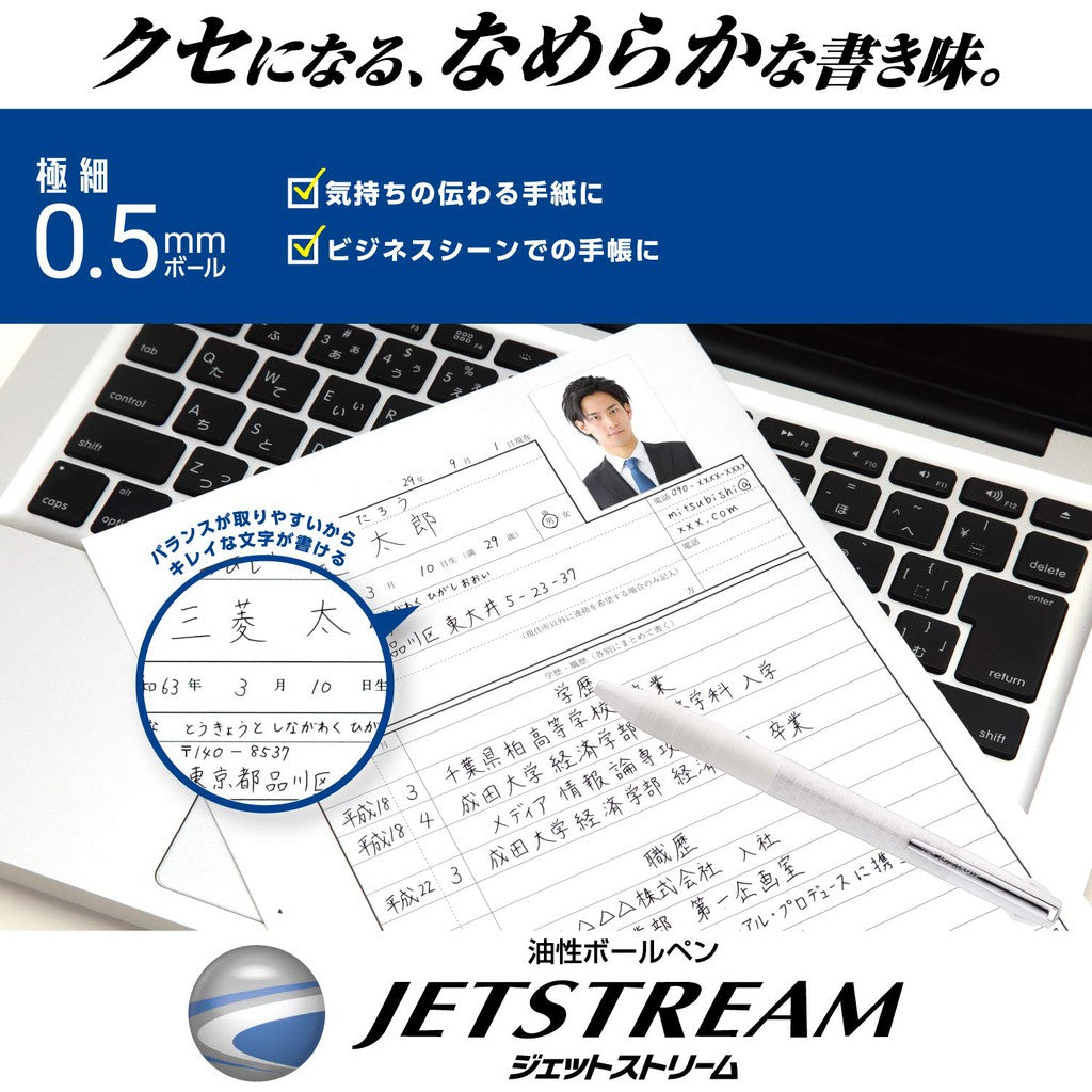 Mitsubishi Uni Jetstream Slim Compact 3 Color (0.38mm / 0.5mm)