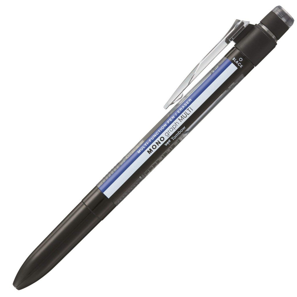 Tombow Mono Graph Multi -2 Color Pen + Mechanical Pencil + Twist Eraser