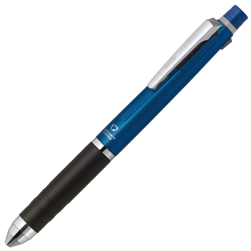 Zebra DelGuard (0.5mm) +2 ink Color (0.7 mm) - Emulsion Ink Multi Pen Mechanical Pencil+2C