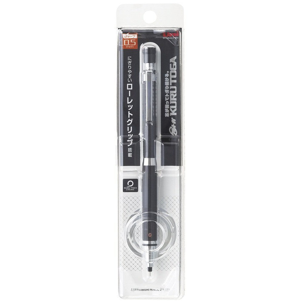 Auto Lead Rotation Uni Kuru Toga Roulette Model Mechanical Pencil (0.5mm)