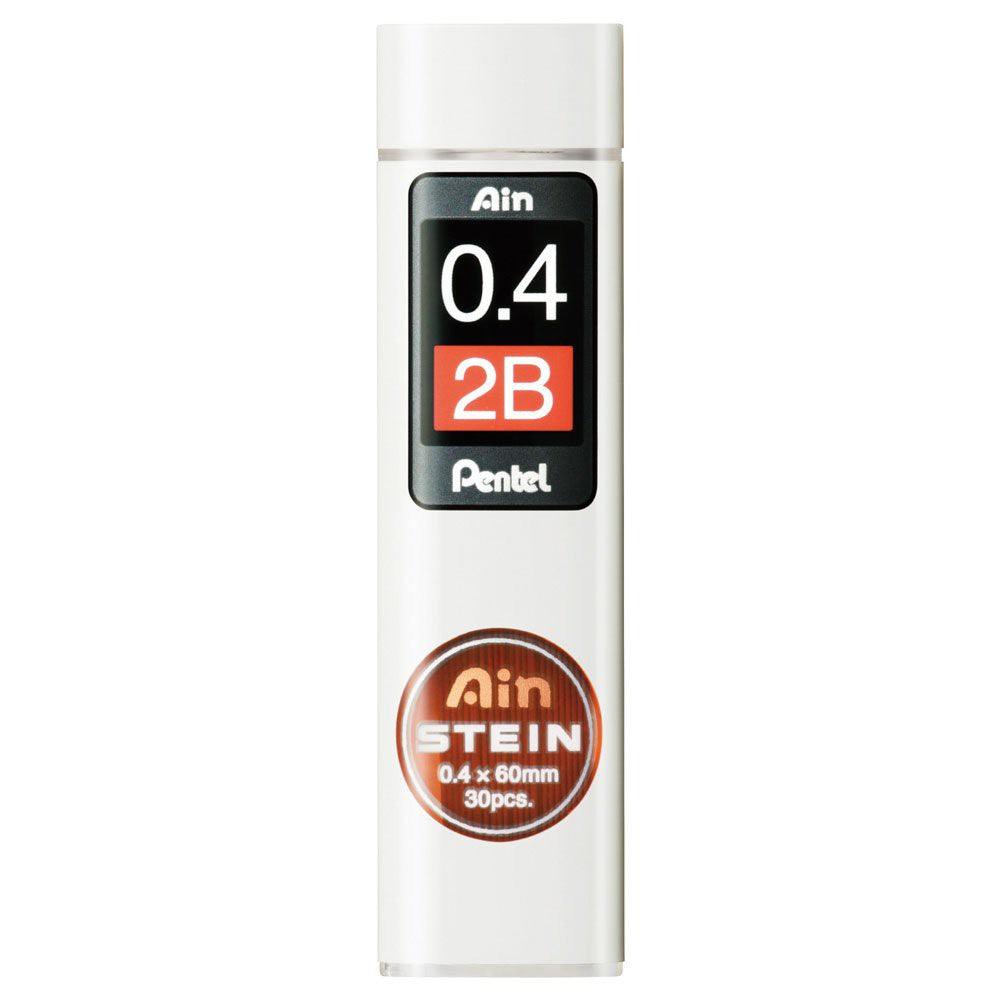 Pentel Ain Stein High Polymer Mechanical Pencil Lead- 0.2 mm, 0.4 mm 0.2/0.4mm