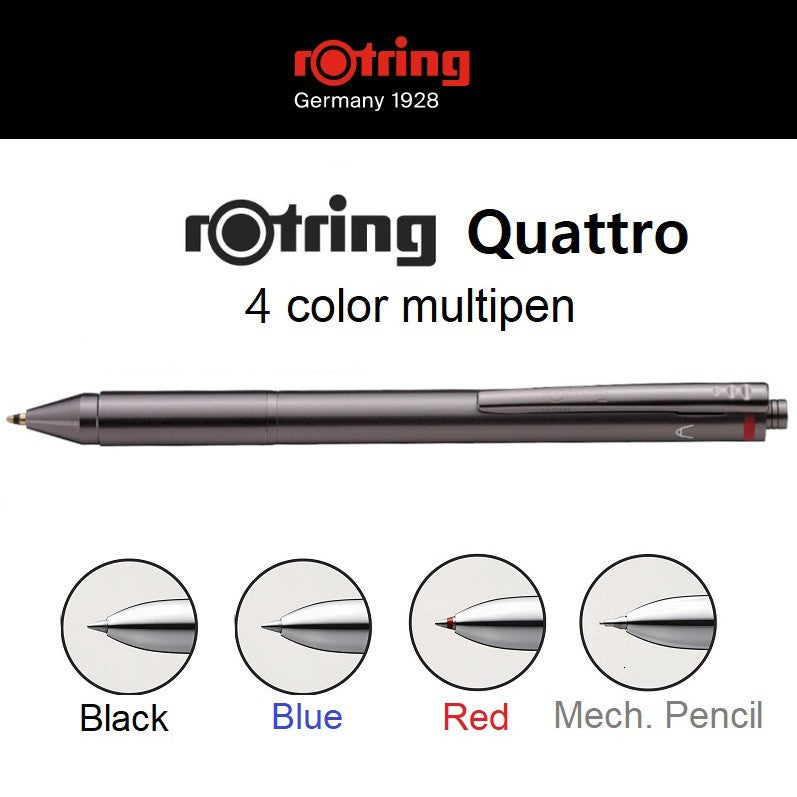 rOtring Trio 3in1 / Quattro 4in1 Gravity Mechanism Multi Function Pen Graphite