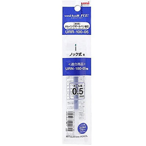 Refill for Uni-Ball Erasable Ballpoint Pen RE & RE3 Thermal Erase Ink Mitsubishi RE-3 URR-103-05
