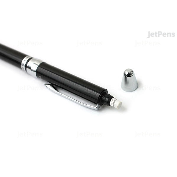 Pentel Vicuna EX - 2 Color (Black/Red) 0.7 mm Ballpoint Multi Pen + 0.5mm Pencil