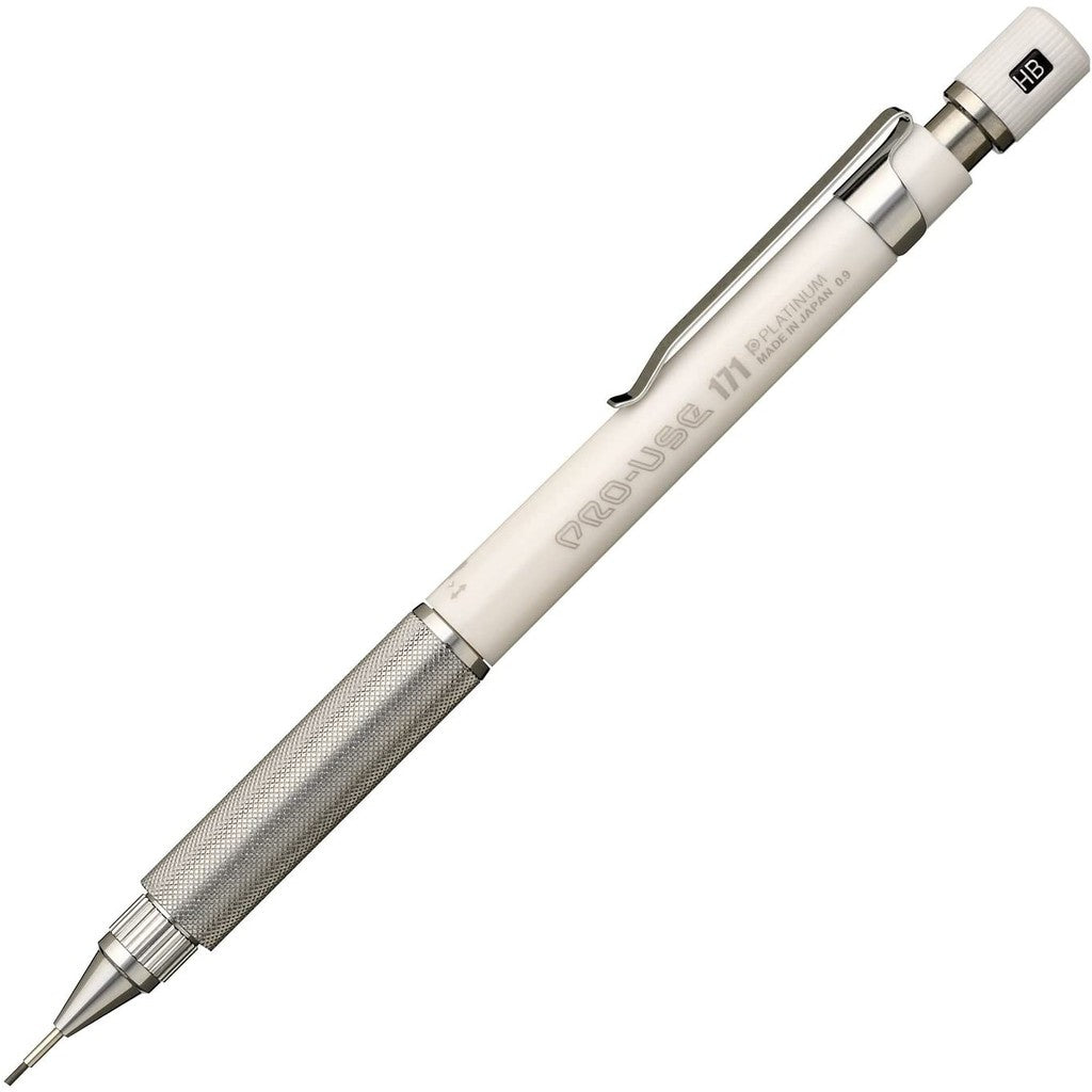 Platinum Pro-Use 171 Drafting Pencil Metal Grip Professional Mechanical Pencil (0.3mm 0.5mm 0.7mm 0.9mm)