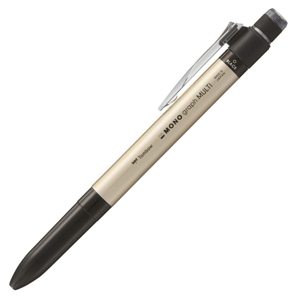 Tombow Mono Graph Multi -2 Color Pen + Mechanical Pencil + Twist Eraser