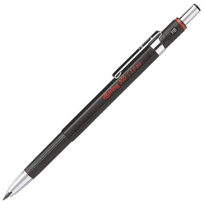 Rotring 300 Drafting Pencil Black Body (0.35mm, 0.5mm, 0.7mm, 2.0mm) rotring