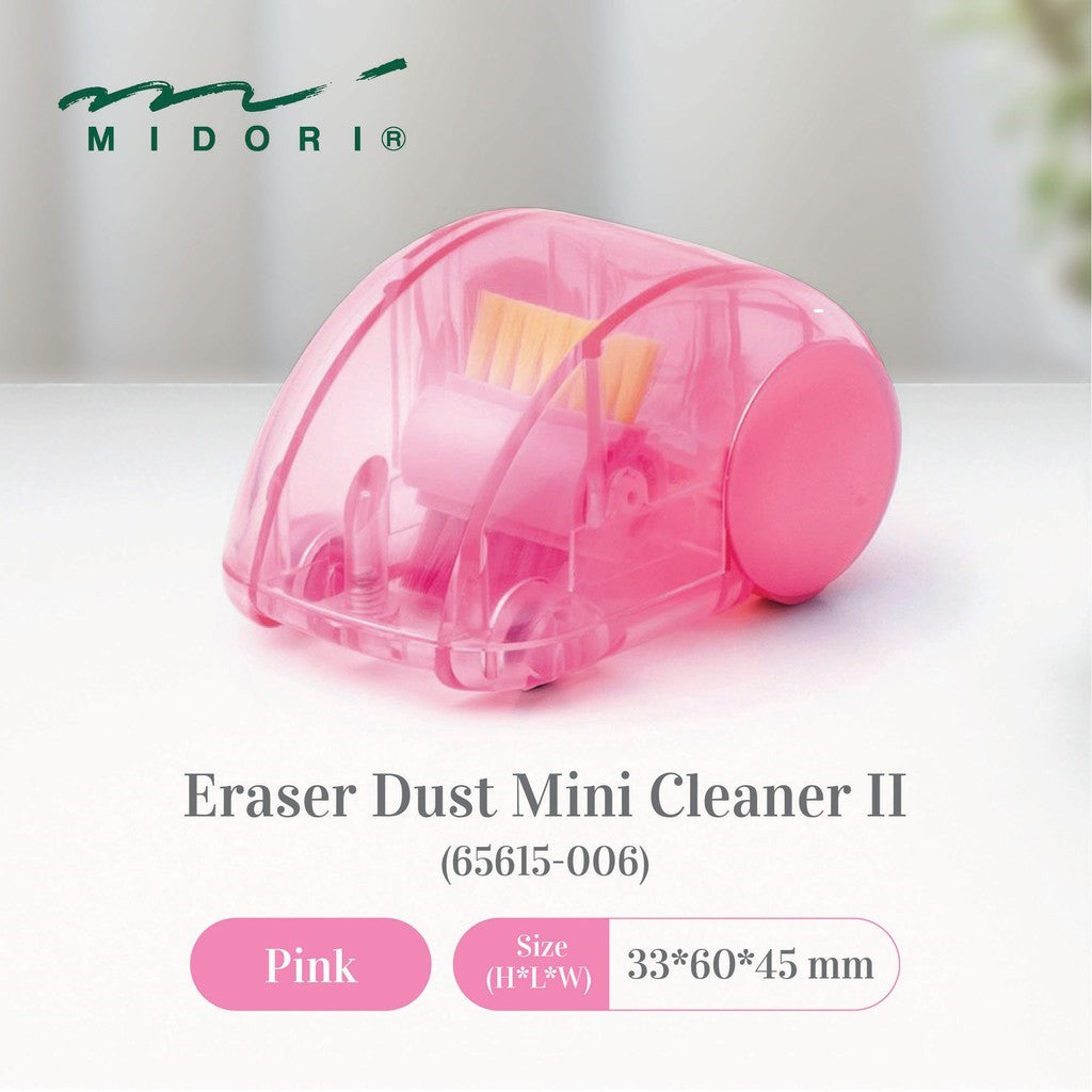 Midori Eraser Dust Mini Cleaner (Car) and Mini Cleaner II (Round)