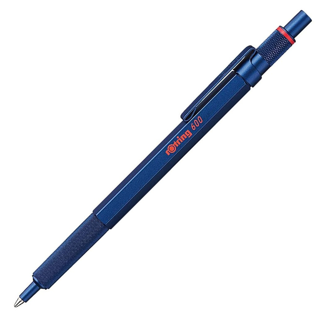 rOtring 600 Special Color Edition Full Metal Drafting Pencil (0.5 mm), Ballpoint Pen, Blue / Red / Green rotring