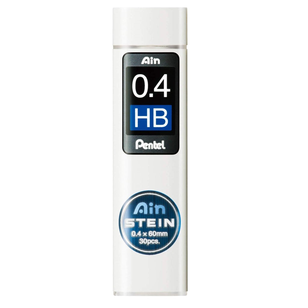 Pentel Ain Stein High Polymer Mechanical Pencil Lead- 0.2 mm, 0.4 mm 0.2/0.4mm