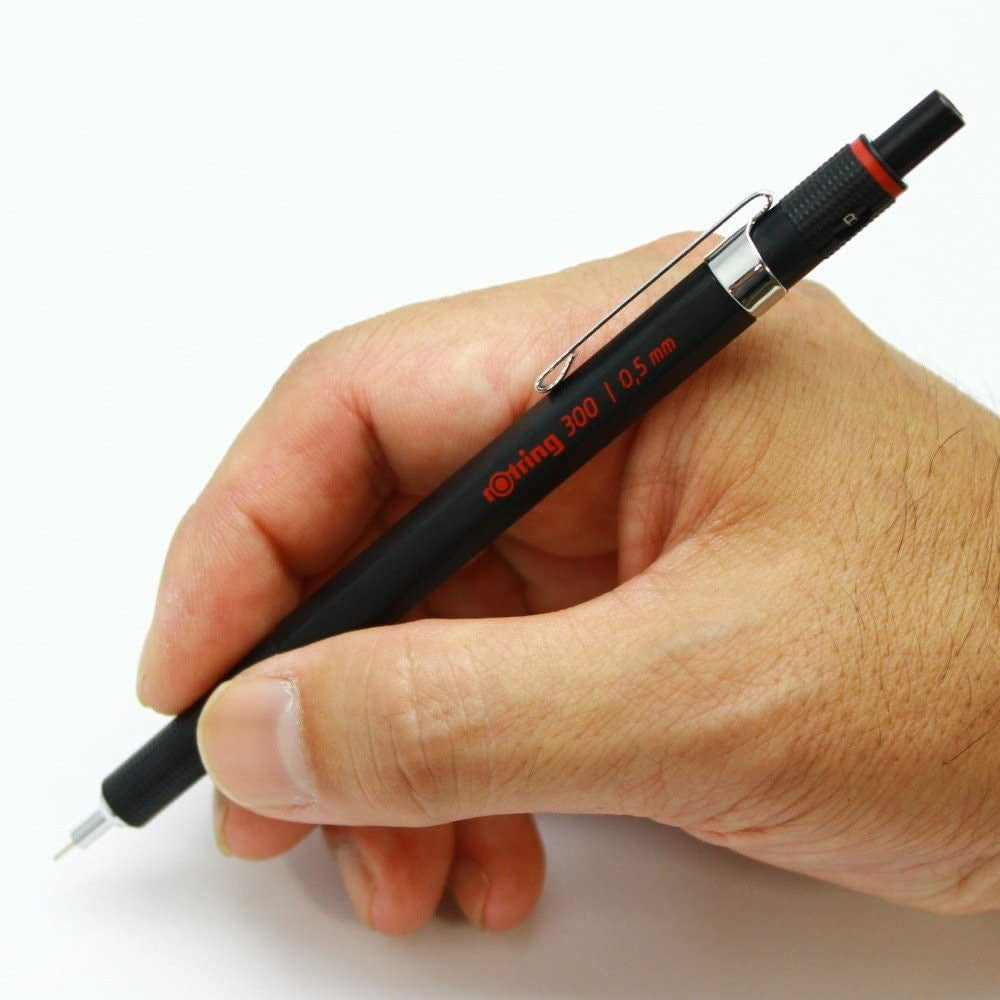 Rotring 300 Drafting Pencil Black Body (0.35mm, 0.5mm, 0.7mm, 2.0mm) rotring