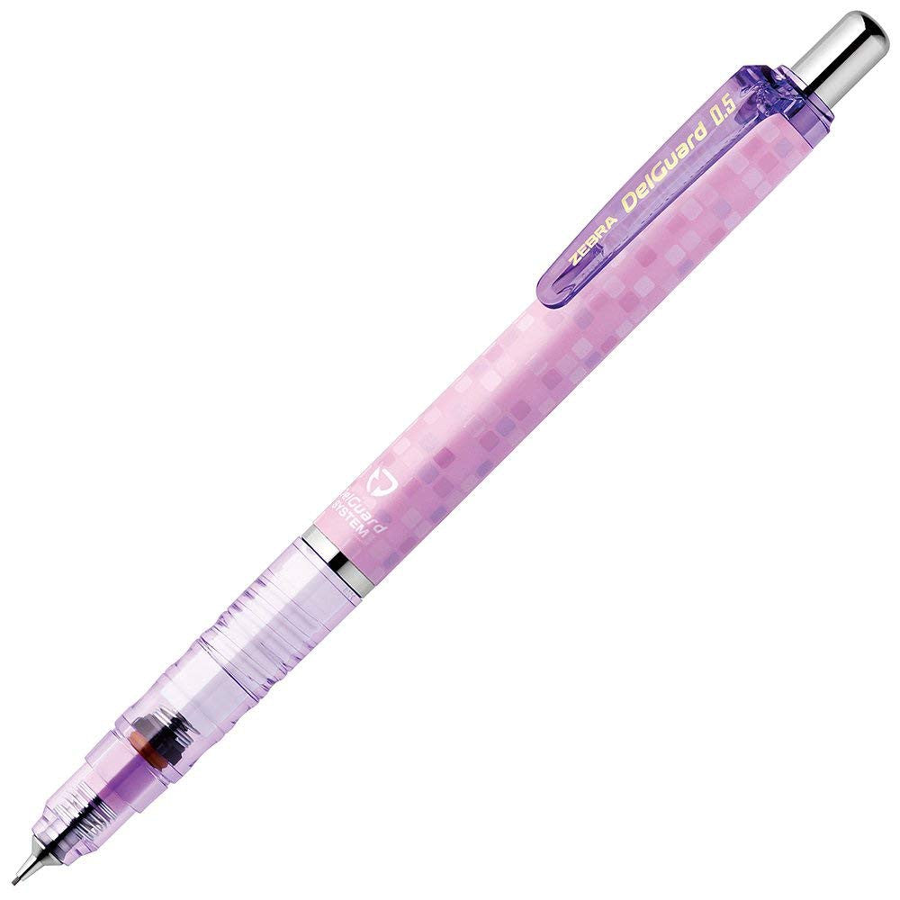 Zebra DelGuard Checked Edition Anti-break Core Mechanical Pencil (0.5mm)