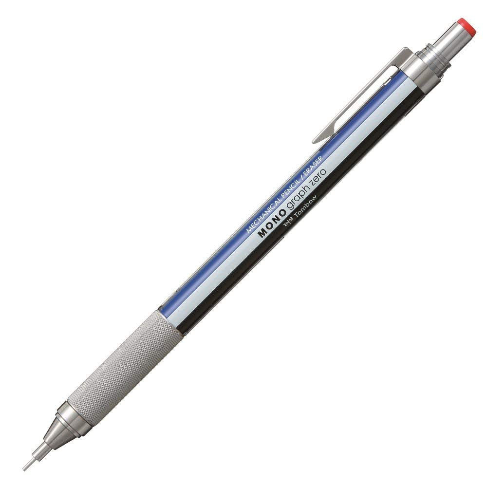Tombow Mono Graph Zero Metal Body Mechanical Pencil (0.5mm, 0.3mm)